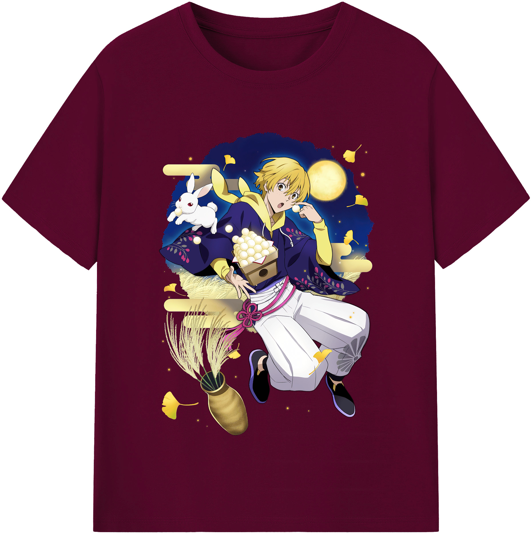 （画像用） 文豪ストレイドッグス Bungo Stray Dogs レディースカジュアルプリントTシャツ（綿100％）